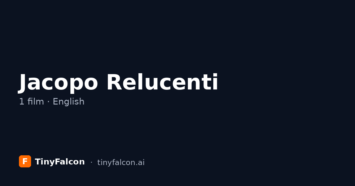 Jacopo Relucenti