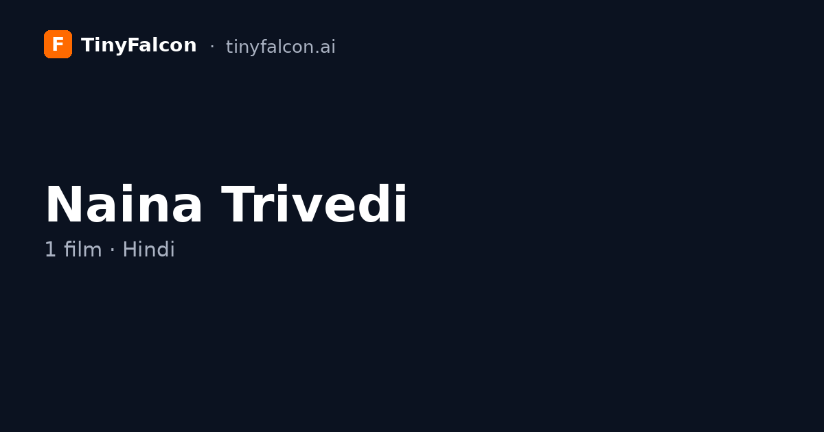 Naina Trivedi