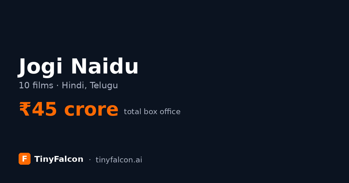 Jogi Naidu