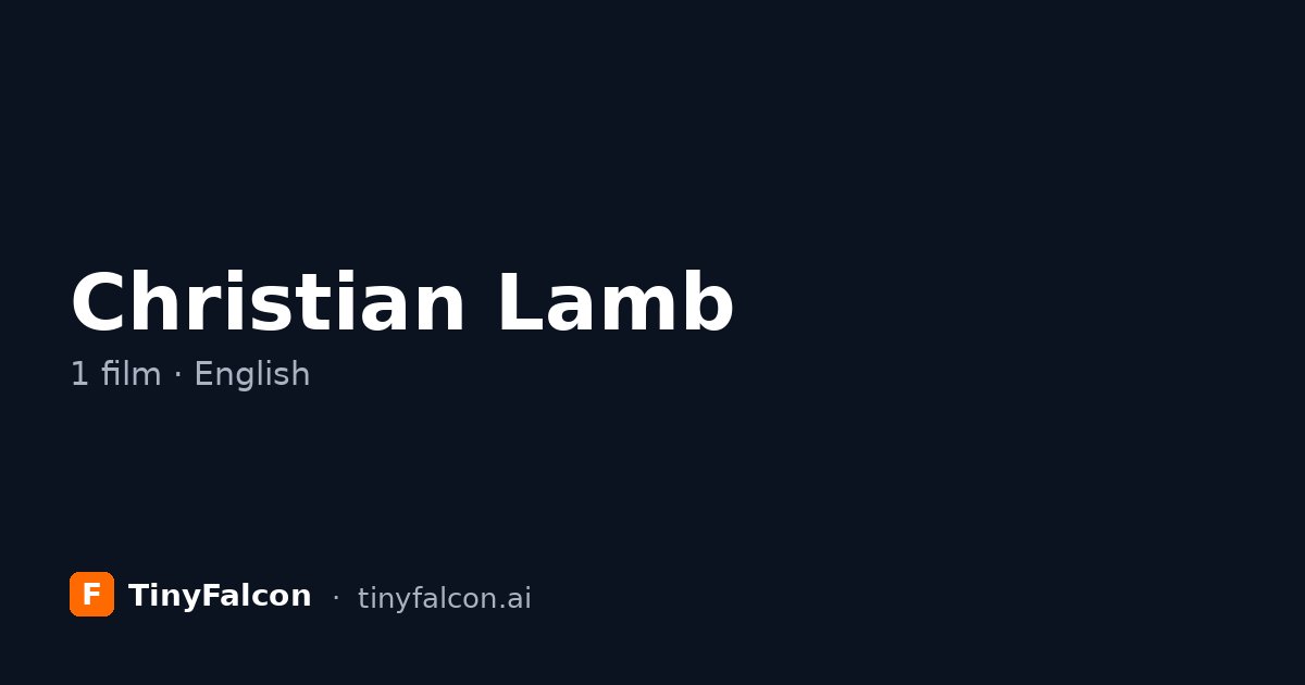 Christian Lamb