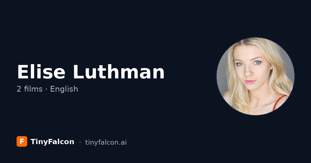 Elise Luthman