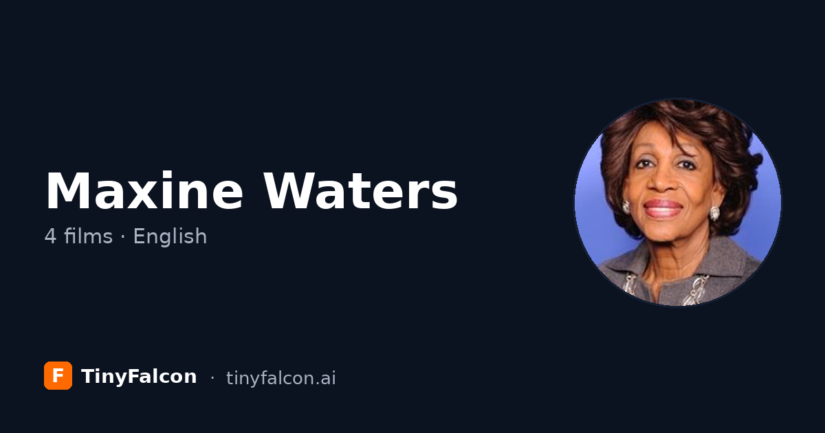 Maxine Waters