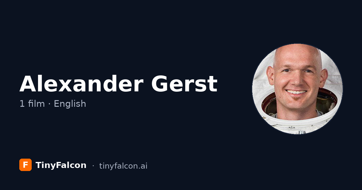 Alexander Gerst