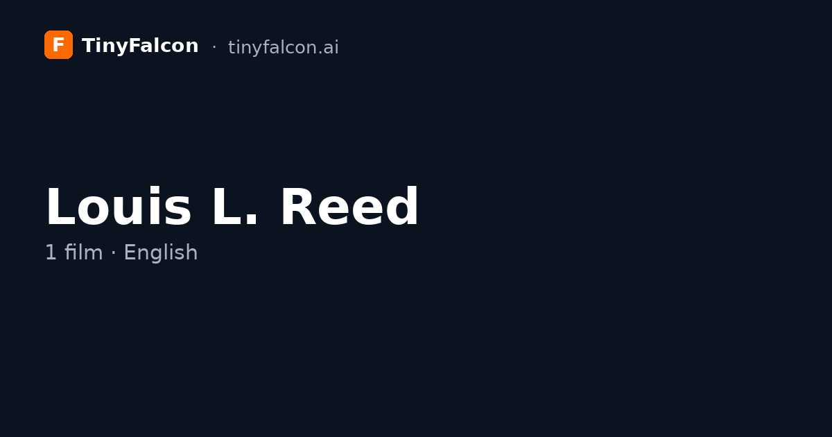 Louis L. Reed
