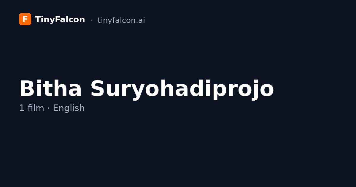 Bitha Suryohadiprojo