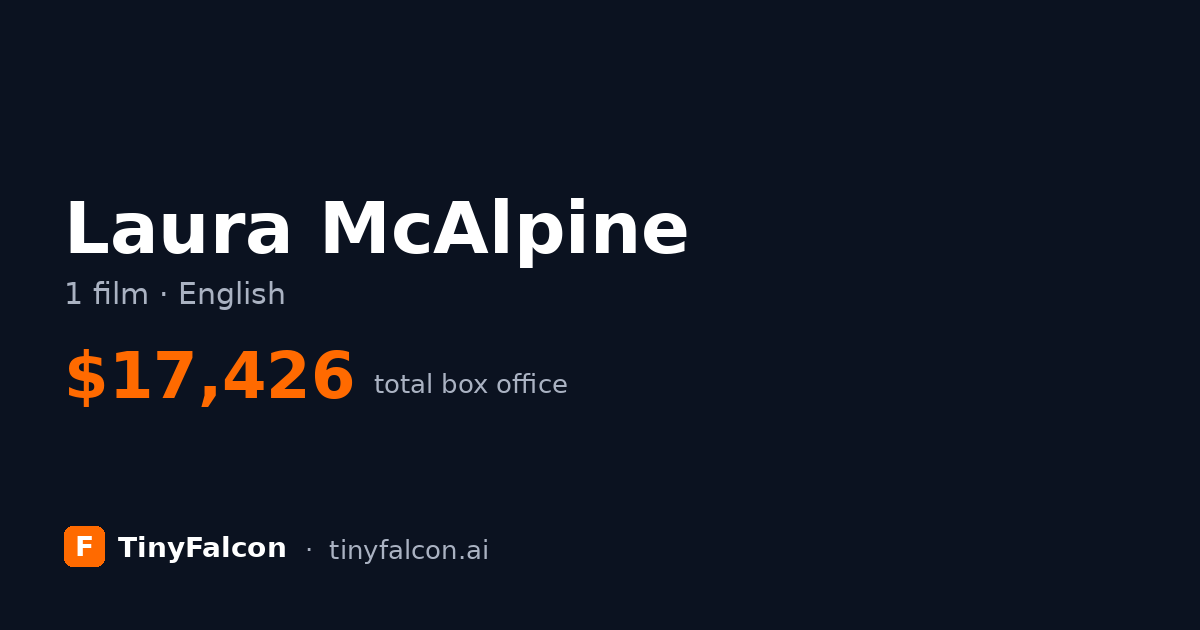 Laura McAlpine