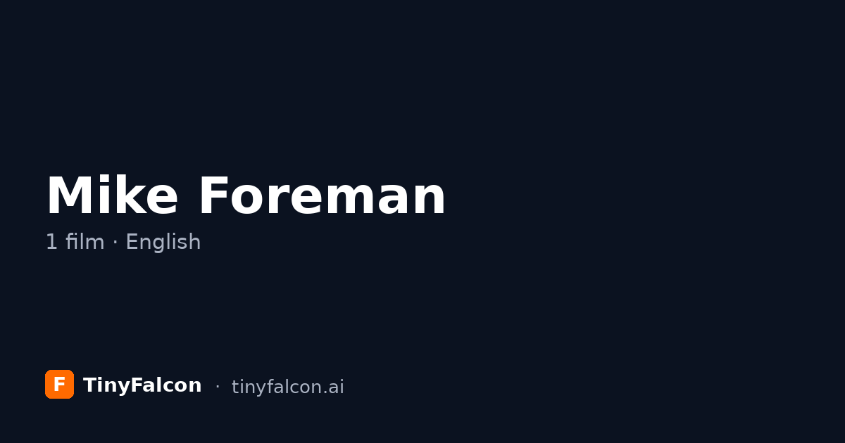 Mike Foreman