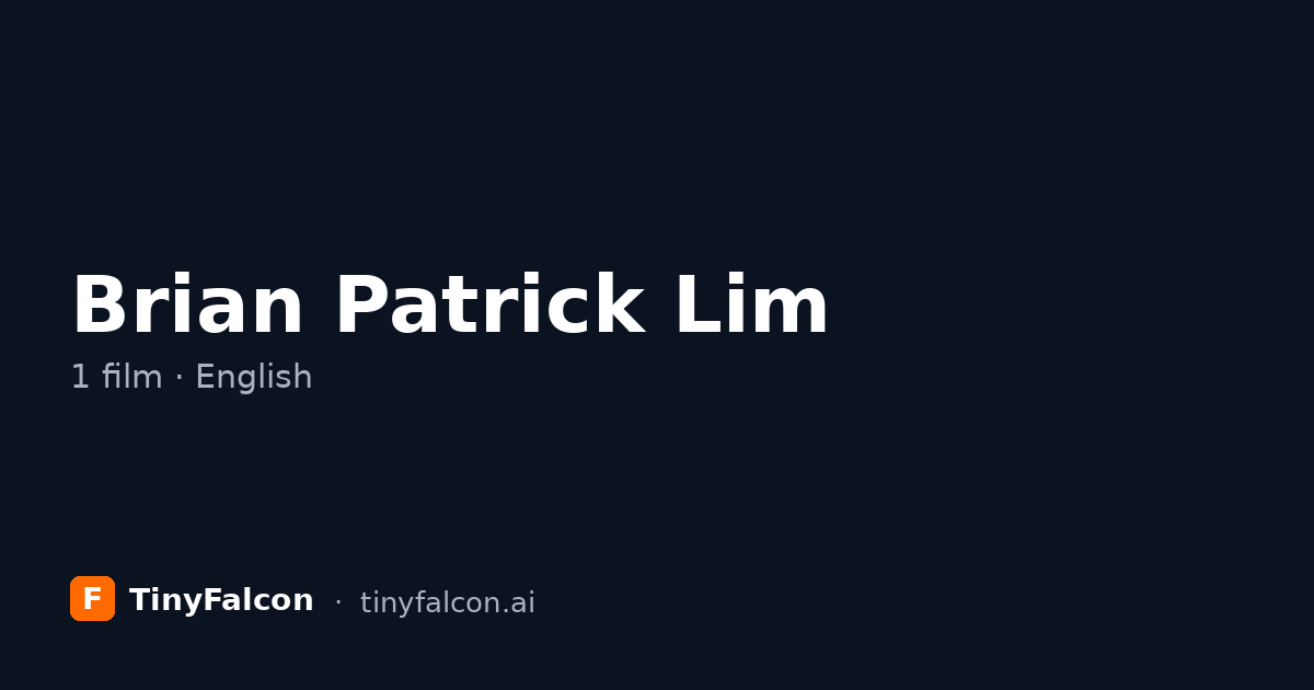 Brian Patrick Lim