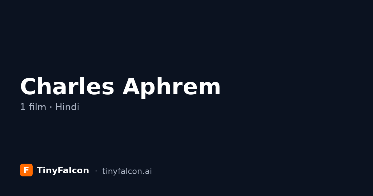 Charles Aphrem