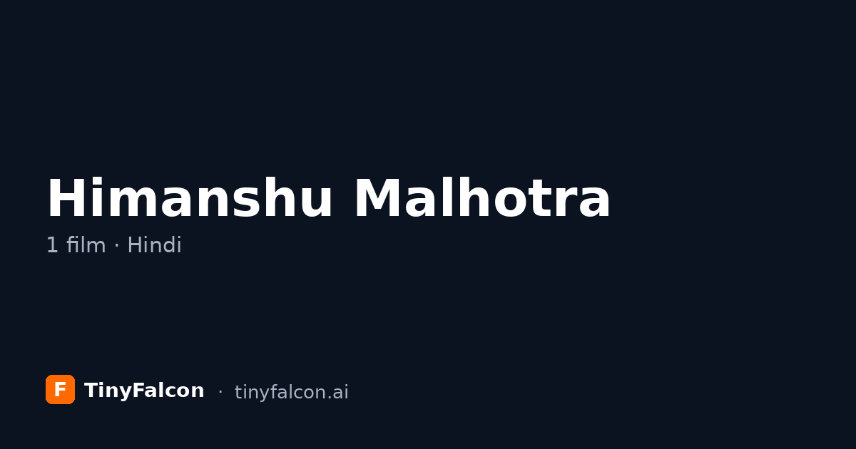 Himanshu Malhotra