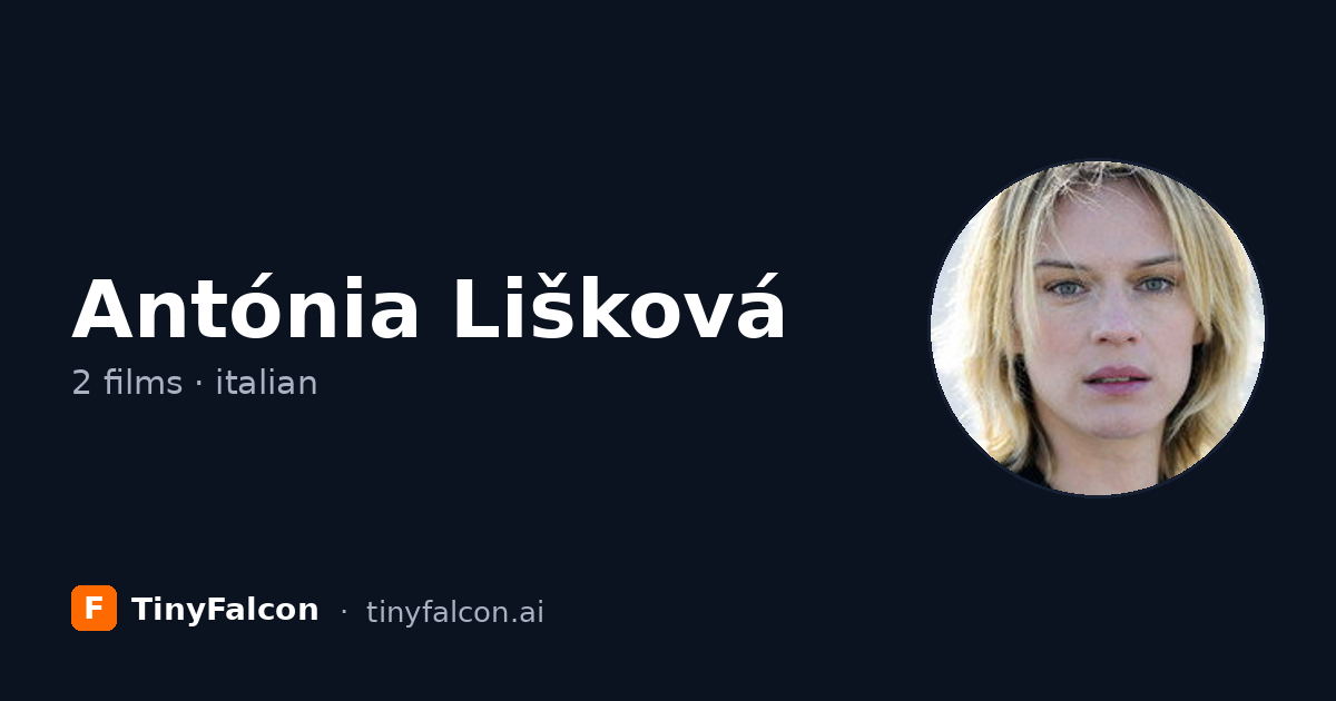 Antónia Lišková