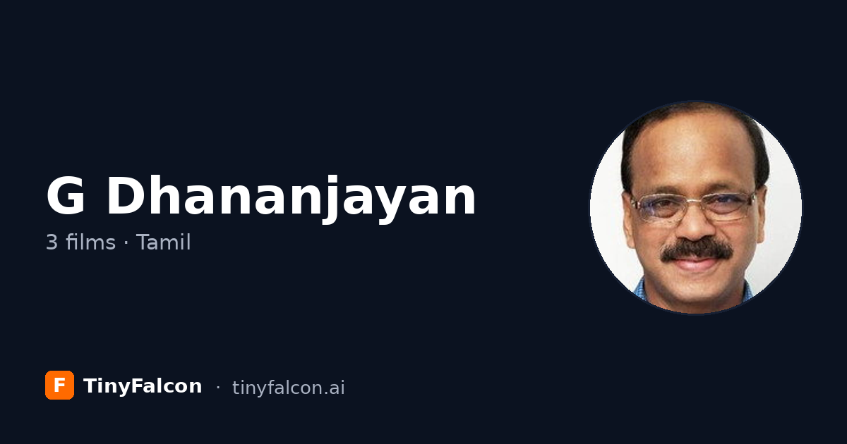 G Dhananjayan