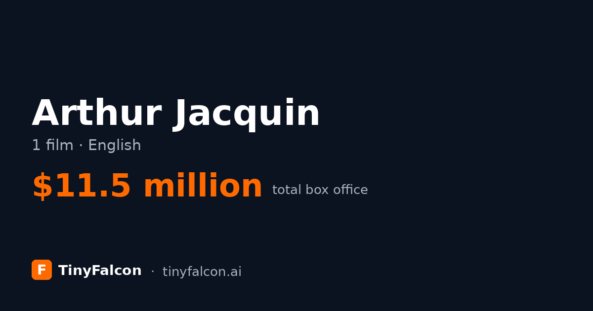 Arthur Jacquin