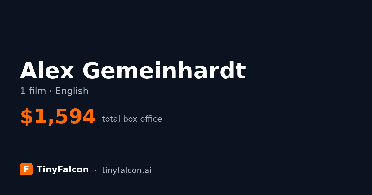 Alex Gemeinhardt