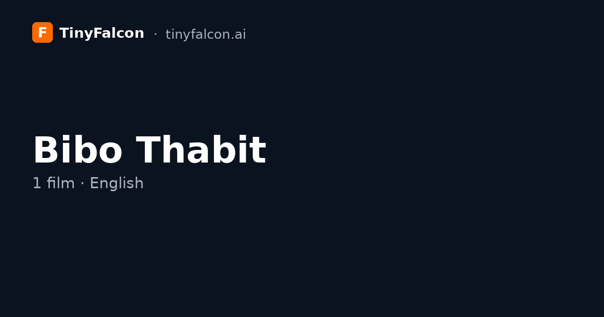 Bibo Thabit