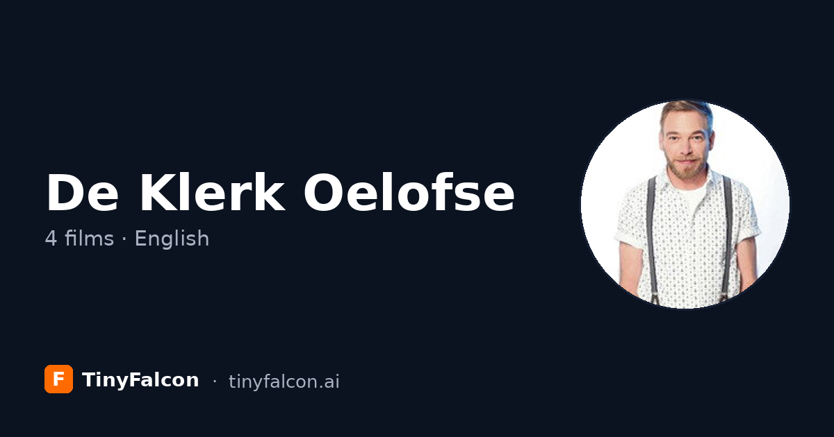 De Klerk Oelofse