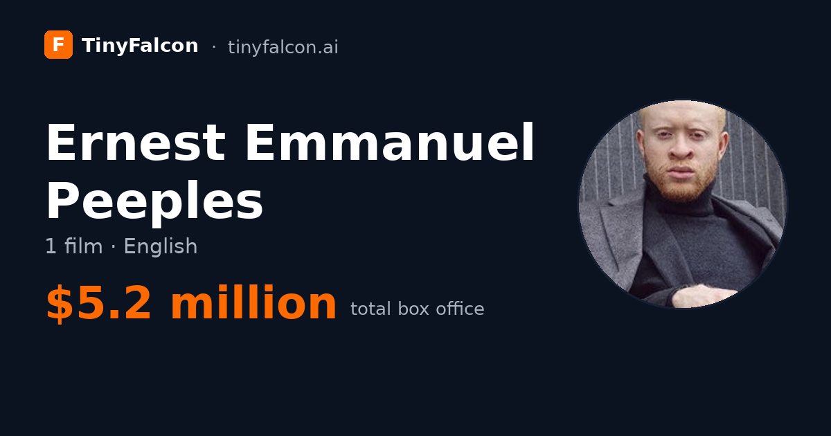 Ernest Emmanuel Peeples