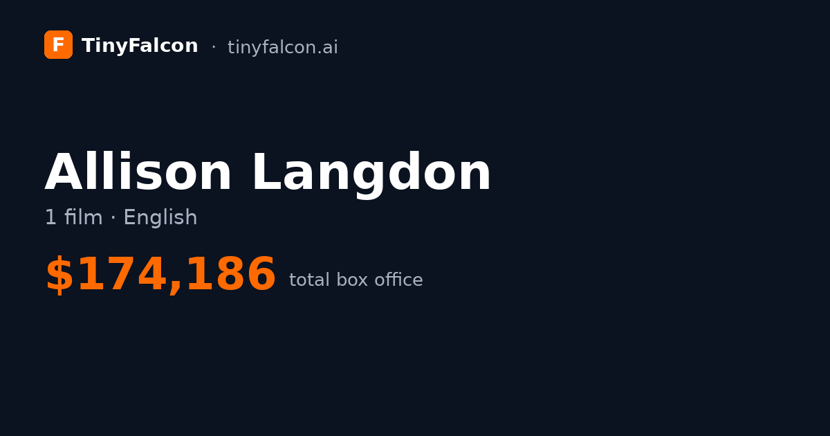 Allison Langdon