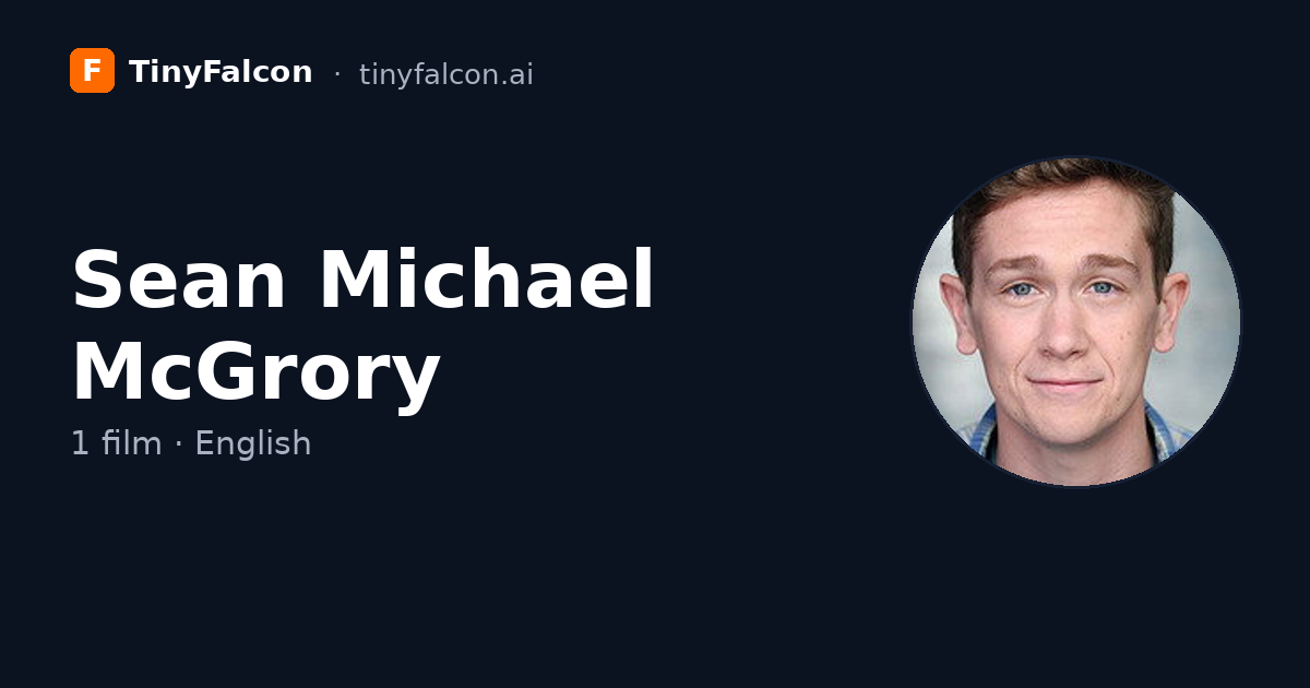 Sean Michael McGrory