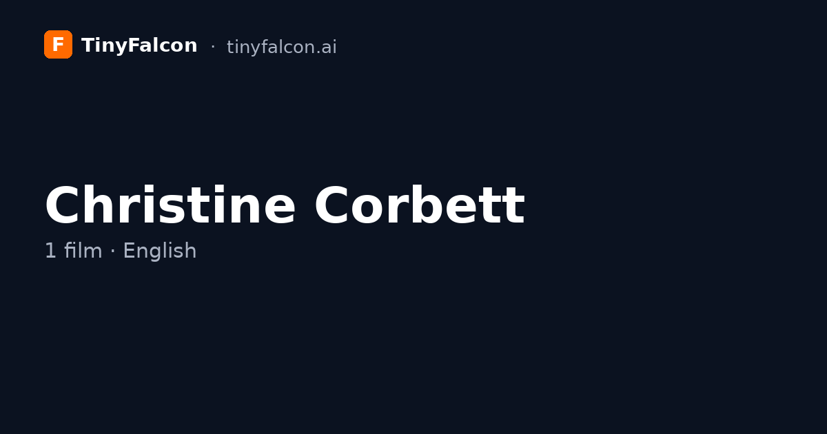 Christine Corbett