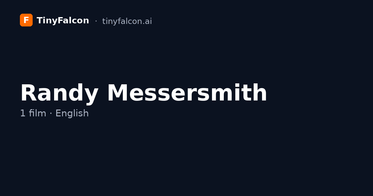 Randy Messersmith