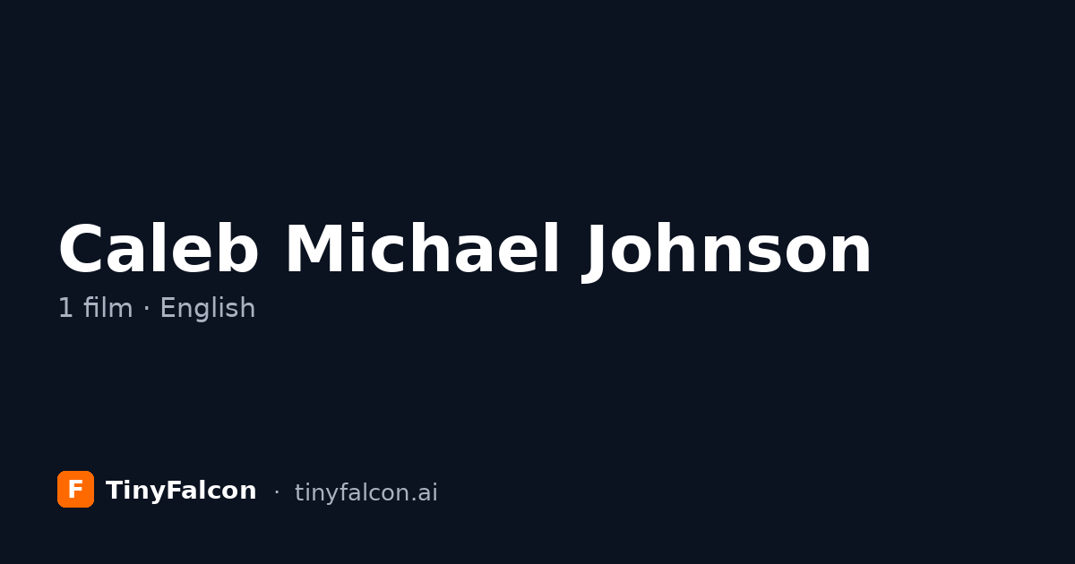 Caleb Michael Johnson