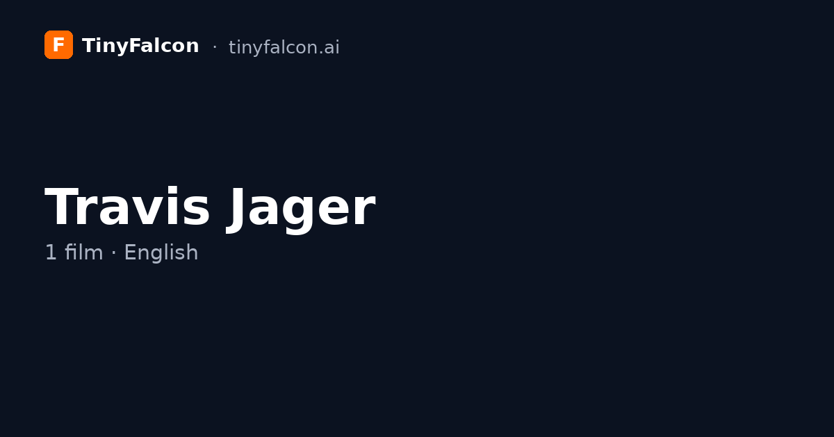Travis Jager