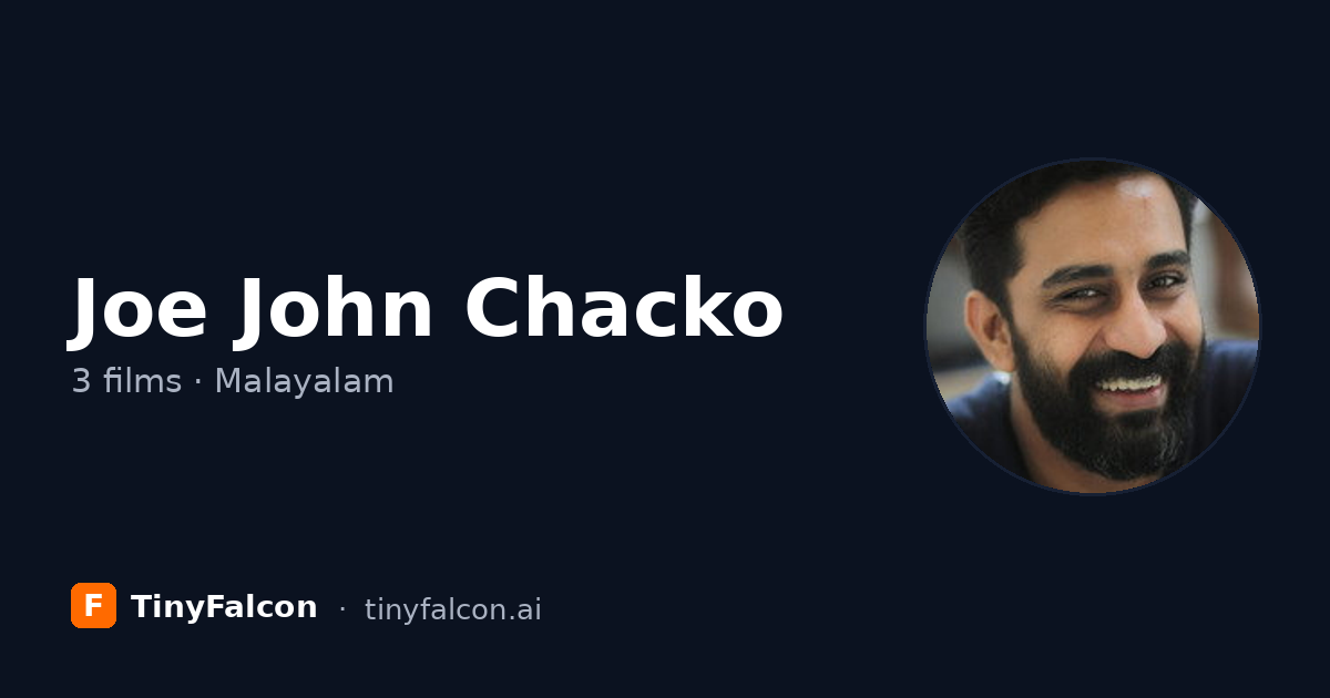 Joe John Chacko