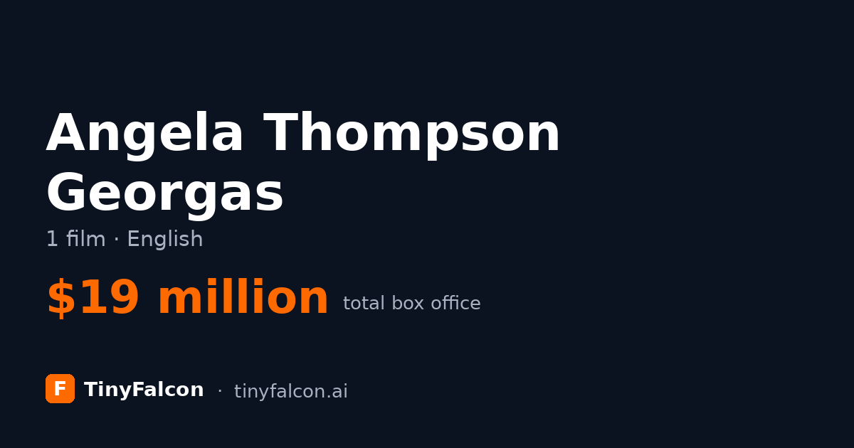 Angela Thompson Georgas
