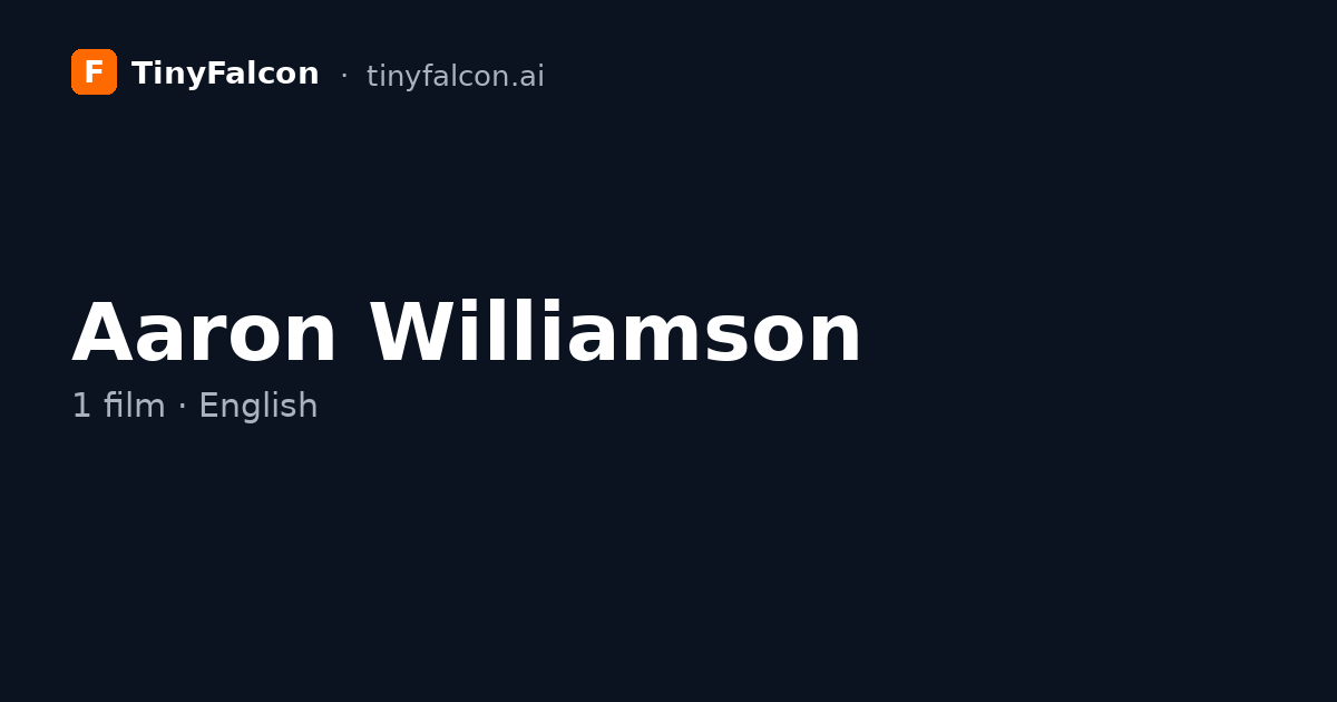 Aaron Williamson