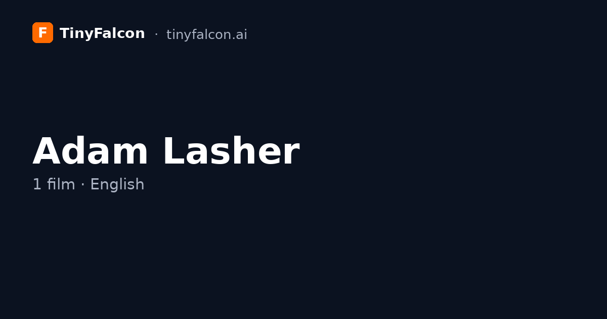 Adam Lasher