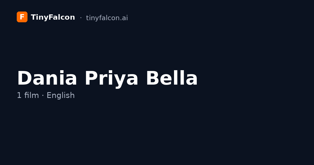 Dania Priya Bella