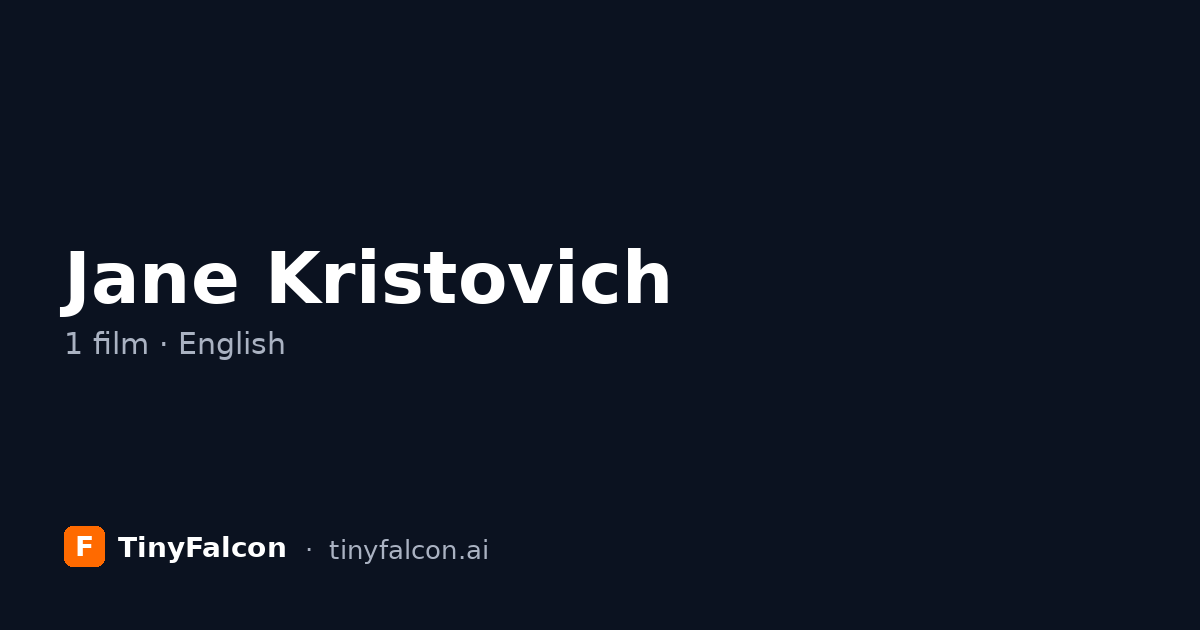 Jane Kristovich