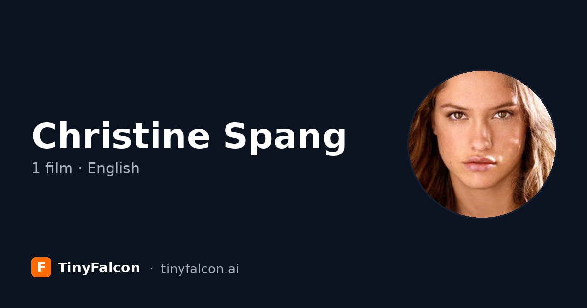 Christine Spang