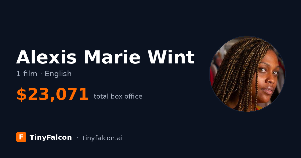 Alexis Marie Wint