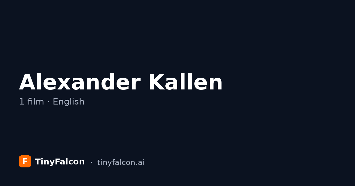 Alexander Kallen