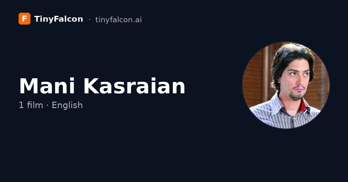 Mani Kasraian