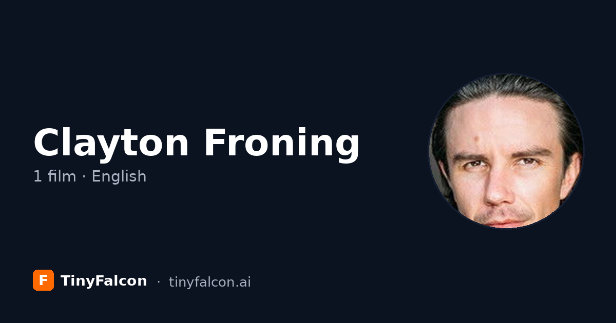 Clayton Froning