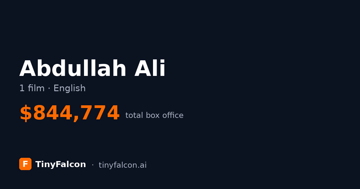 Abdullah Ali
