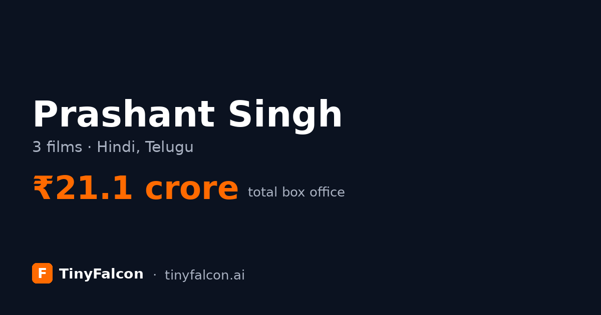 Prashant Singh