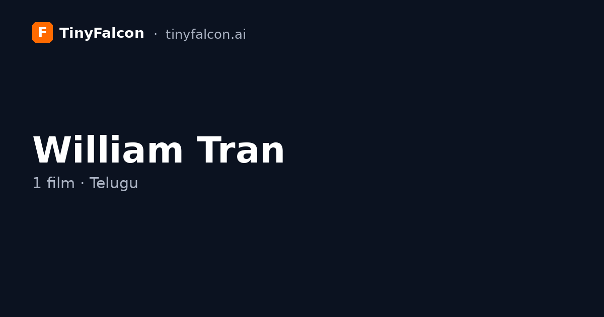 William Tran
