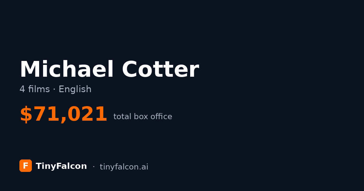 Michael Cotter
