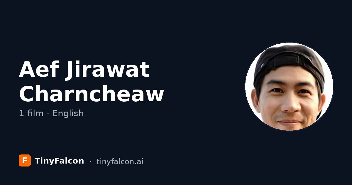 Aef Jirawat Charncheaw