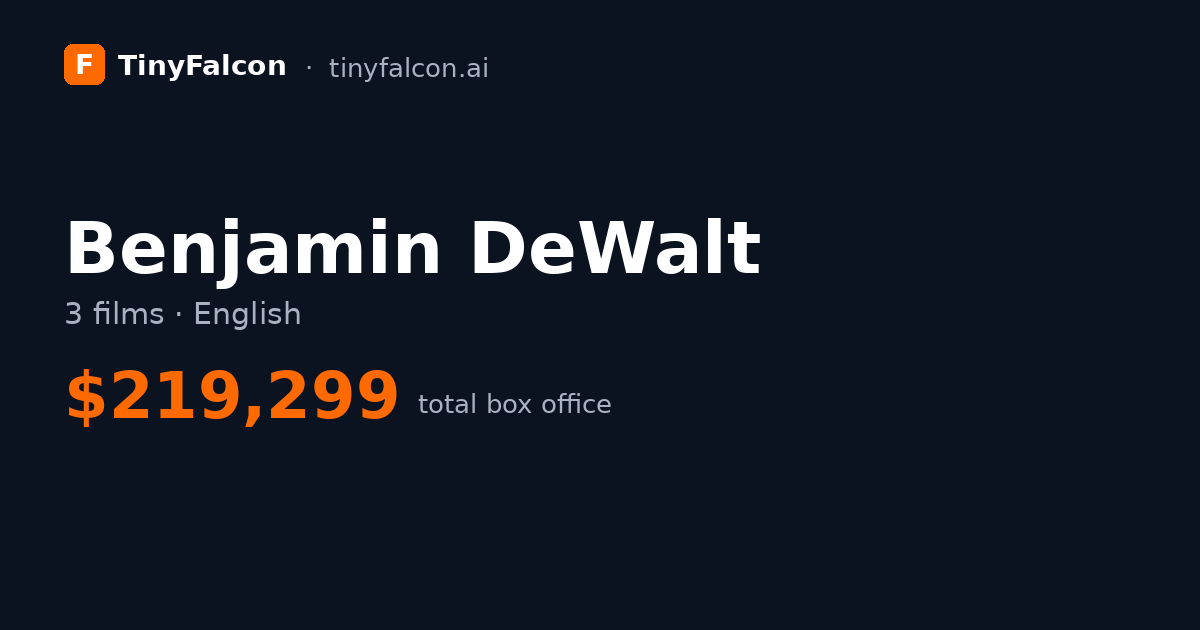 Benjamin DeWalt