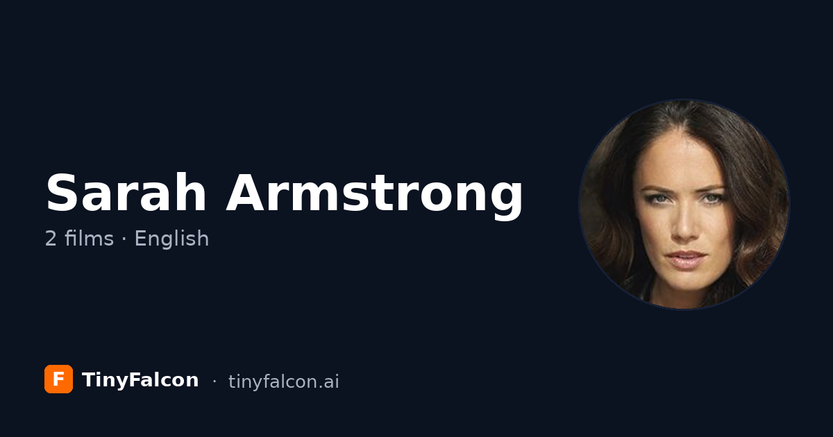 Sarah Armstrong