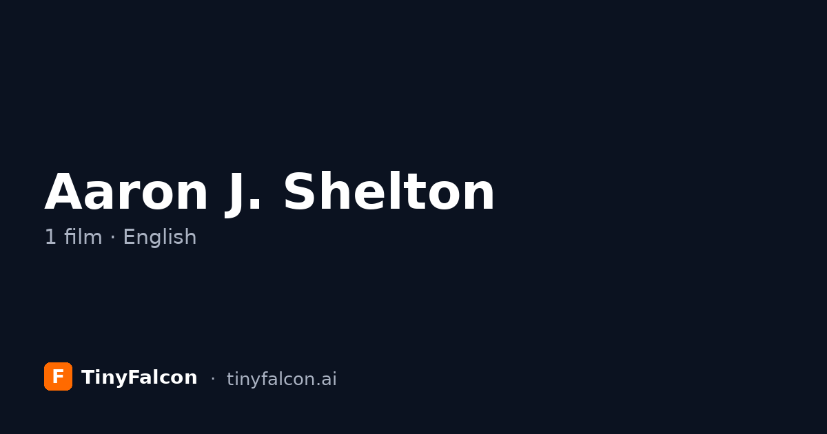 Aaron J. Shelton