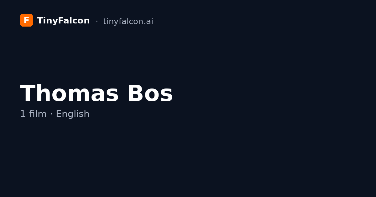 Thomas Bos