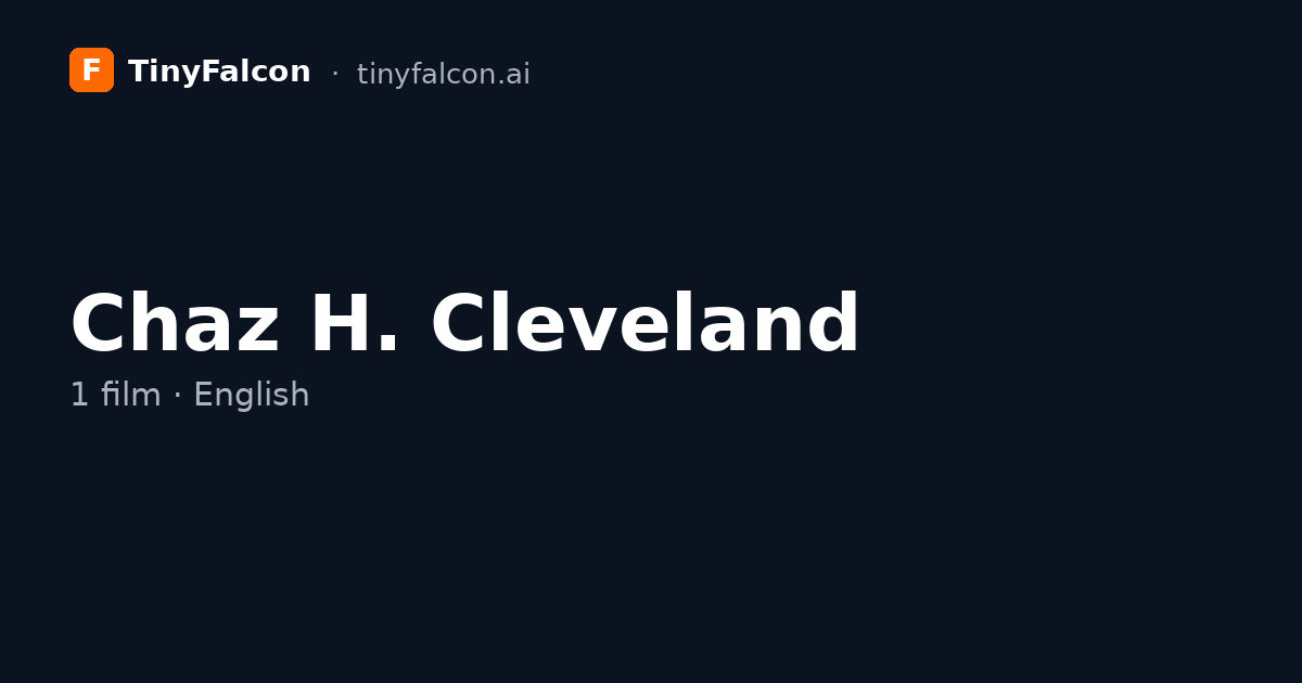 Chaz H. Cleveland