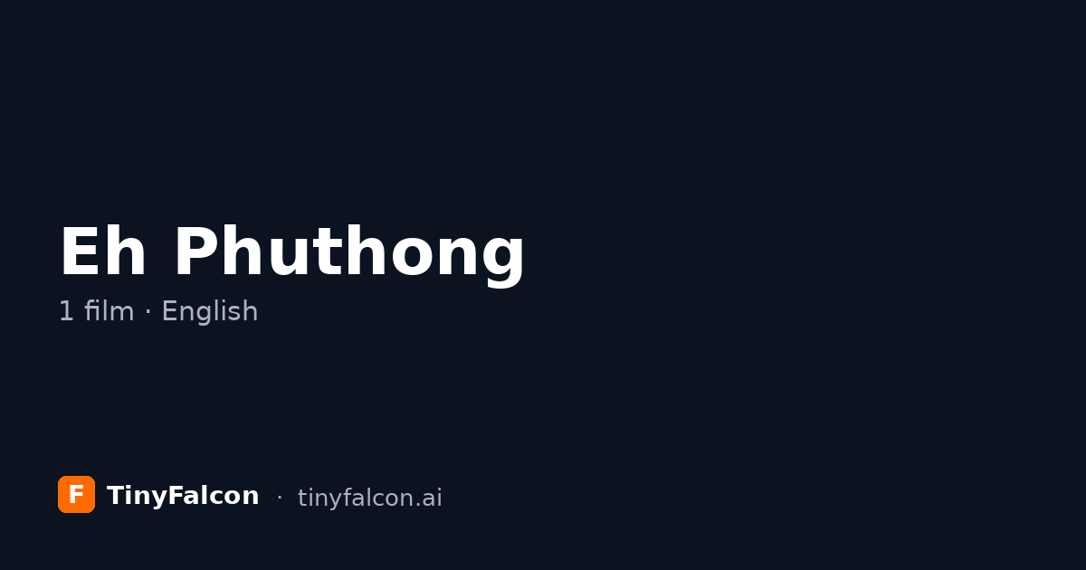 Eh Phuthong