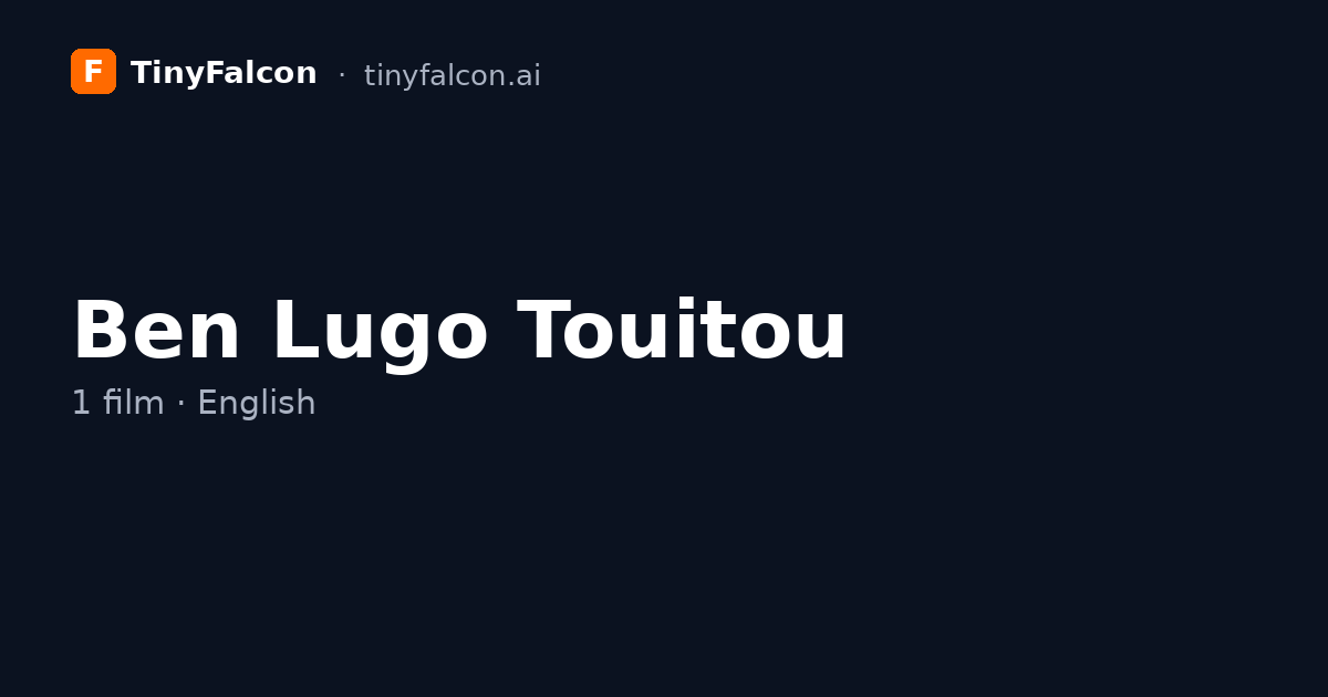 Ben Lugo Touitou